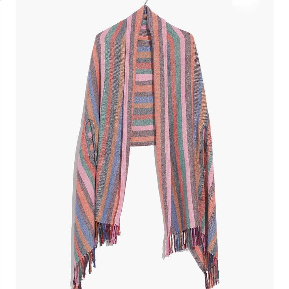 Madewell Multicolor Striped Scarf
